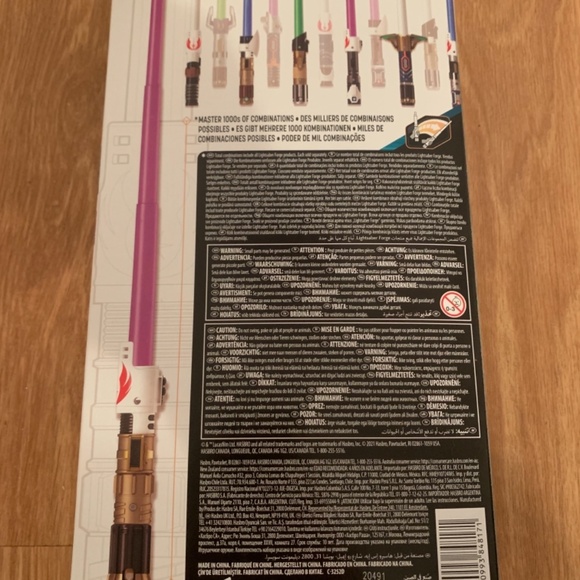 Star Wars Mace Windu Lightsaber Forge Toy Disney Hasbro 2021 New NIB Clone Wars - Picture 2 of 5